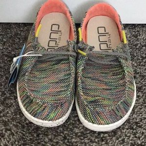 Brand new Hey Dude girls Wendy youth size 11